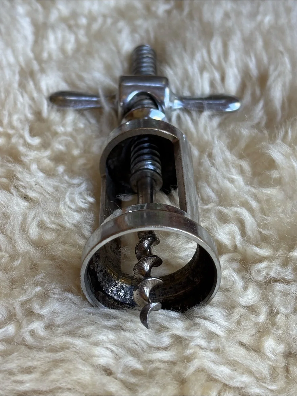 Vintage solid metal